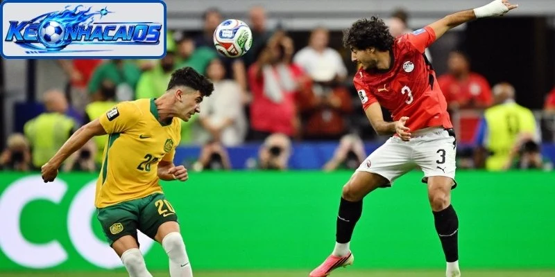 Australia vs Ai Cập kết quả sau 120 phút đấu chính thức