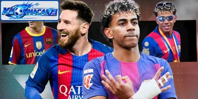 Sự thán phục của Lamine Yamal với Messi